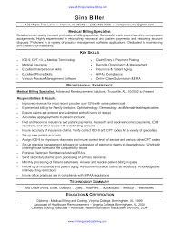 The resume format offers standard pointers on career summary which is followed by mention of degrees achieved by the doctor as well as research area and the current place. Https Www All Things Medical Billing Com Support Files Sample Medical Billing Resume Pdf