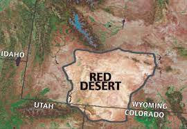 The Red Desert Wyoming Map The Desert That Breaks Annie Proulx's Heart — High Country News – Know The  West