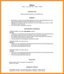 chronological order on resume; how to