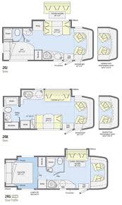 Winnebago View Class C Motorhome 2011 Floorplans Floor Plans Winnebago How To Plan