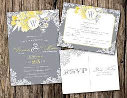 Yellow Gray Floral Lace Theme Wedding Invitation Package Design Designs By L Yellow Wedding Invitations Wedding Invitation Packages Wedding Invitations