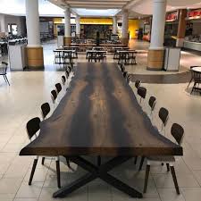 Community Table By Jm Lifestyles At Natick Mall In 2020 Industrial Style Coffee Table Community Table Natick