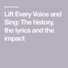 Pin On Lift Every Voice And Sing