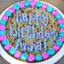 Happy Birthday Cookie Cake Ideas Decorated Cookie Cake Raleigh Pick Up Only With Images Savoury Cake Cookie Cake Designs Cookie Cake