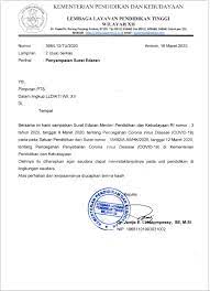 Teks eksposisi ilustrasi menggunakan penggambaran mengenai sesuatu untuk menyampaikan. Penyamapaian Surat Edaran Nomor 3 Tahun 2020 Tentang Pencegahan Covid 19 Pada Satuan Pendidikan Lldikti Wilayah Xii