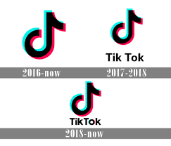 Tik tok digital dynamic on black background, contrast flow with icons. Tiktok Logo And Symbol Meaning History Png