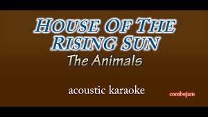 The Animals The House Of The Rising Sun Karaoke House Of The Rising Sun The Animals Acoustic Karaoke In 2020 Best Karaoke Machine House Of The Rising Sun Karaoke