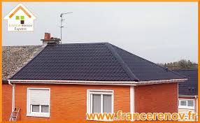 Renovation D Une Toiture Avec Bac Acier Isole A Houdain En 2020 Toiture Bac Acier Isole Tuiles