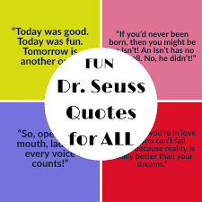 60 best dr seuss quotes sayings fun with mama