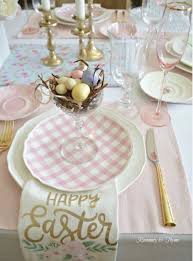 Easter Decoration Table Setting Easter Table Decorations Easter Table Settings Easter Entertaining