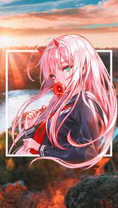 In the initial beta version, released after apple's developer conference, apple included one new wallpaper, and removed all the six live animated fish wallpapers, introduced with the iphone 6s in 2015. Hd Wallpaper Anime Anime Girls Picture In Picture Zero Two Darling In The Franxx Wallpaper Flare
