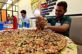 the science is in you should always order the biggest pizza