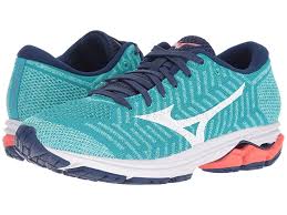 It would also be great for those recovering from achilles injuries with the ramp/drop: Mizuno Wave Rider 22 Knit Girls Shoes Peacock Blue Fiery Coral Mizuno Shoes Golf Shoes