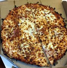 Pizza Quixote Review Domino S Crunchy Thin Crust Pizza