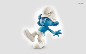 Clumsy The Smurfs Hd Wallpaper Duvar Kagidi
