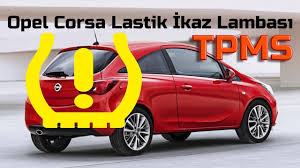 Opel Corsa Lastik Ikaz Uyarisi Mylastik Youtube