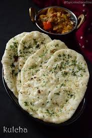 Kulcha Recipe Garlic Butter Kulcha Spiceindiaonline In 2020 Kulcha Recipe Recipes Indian Cooking