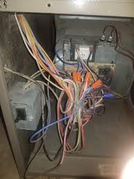 A wiring diagram is a streamlined traditional pictorial representation of an electric circuit. Where To Add A C Wire On My Goodman Furnace Home Improvement Stack Exchange