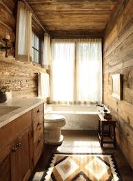 And to decorate the bathroom using this rustic design, you can apply it to the wall, storage under the sink, the rack for towels, and also the door of the bathroom. 66 Cool Rustic Bathroom Designs Digsdigs