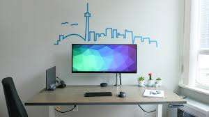 I'm looking for a new computer desk. Diy Dream Desk Setup 2 0 Minimal Ergonomic Clean Youtube