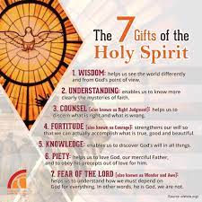The seven gifts of the holy spirit, as traditionally defined, are 2) understanding: The Seven Gifts Of The Holy Franciscan Communications Facebook