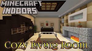 Minecraft Indoors Interior Design Cozy Living Room Youtube In How To Make A M Living Room In Minecraft Minecraft Living Room Design Minecraft House Designs