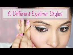 6 ways to wear eyeliner makeup tutorial