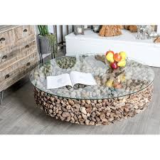 Photos taken from actual inventory. Brown Driftwood Rustic Coffee Table 16 X 48 X 48 48 X 48 X 16round Overstock 19559624