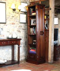 Our open bookcases allow you to appreciate your precious books and mementos in a stylish frame. Narrow Tall Bookcase From Our Unique Living Solid Mahogany Collection