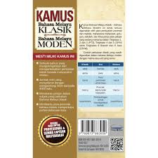Penggunaan bahasa melayu klasik ini jelas dalam aktiviti perdagangan dan penyebaran agama islam. Kamus Bahasa Melayu Klasik Bahasa Melayu Moden Shopee Malaysia
