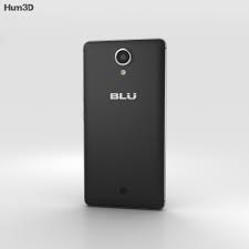 BLU R1 HD Midnight Black 3D model ...