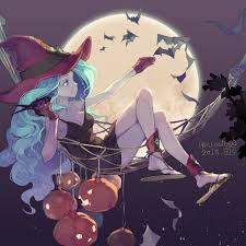 halloween 2015 huo huo on artstation at https www artstation com artwork e9okd アニメ魔女 ハロウィーンアート アニメの女の子