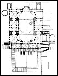 780 Upper Story And Ground Floor Plan Of Sta Sophia Plan Pg948 Hagia Sophia Floor Plan Ground Floor Plan Floor Plans How To Plan