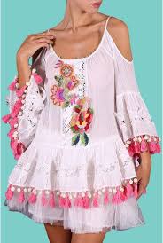 Antica Sartoria Ibiza Fashion Korte Jurk Jurken