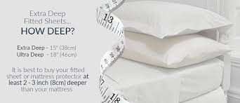 Shop wayfair for all the best 10 thick king memory foam mattresses. Extra Deep Fitted Sheets How Deep Linen Cupboard