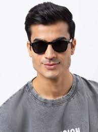 Buy Shisen Fox GAZO SUN Unisex Square Sunglasses with Polarised and UV  Protected Lens