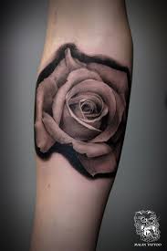 Realistic Rose Tattoo Black And Grey Black And Grey Realistic Rose Tattoos Realistic Rose Tattoo Black And Grey Rose Tattoo