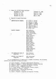 MINUTES OF THE UNIVERSITY SENATE The May 8, 1979 meeting of the University  Senate was called to order by Chairman Dale Landon at