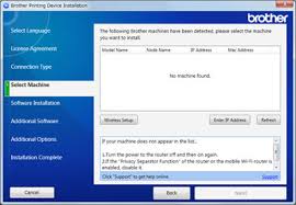 My Brother Machine Could Not Be Found Over The Network When I Installed Drivers On My Computer Brother