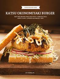 Episodes are available both dubbed and subbed in hd. Burger Week Bonus Tonkatsu Okonomiyaki Burger Pepper Ph Food Stuffed Peppers Entree Recipes