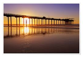 La jolla scripps pier is one of my favorite beach locations to take photos at. Richard Cummins Scripps Pier La Jolla Poster Online Bestellen Posterlounge De