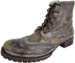 Freebird By Steven Mens Osscr Wingtip Lace Up Combat Boot Shoes Grey Size 10 Amazon Co Uk Shoes Bags