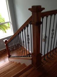 Now my blue banisters are green and grey, ah. Project 142 Ash Grey Iron Balusters Stairsupplies