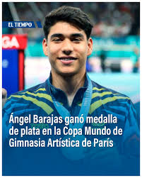 EL TIEMPO | 🥈 El gimnasta colombiano Ángel Barajas fue protagonista este  domingo al colgarse la medalla de plata en la final de barras paralela de  la... | Instagram
