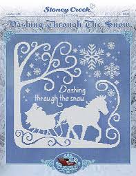Did you scroll all this way to get facts about dashing through the snow? Christmas Cross Stitch