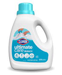 Wash clothes as you normally would with bleach as an additive. Ulitmate Care Bleach For Delicate Whites Clorox