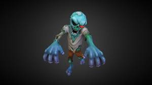 Zombie 3d Model By Thomas Sincich Thanatos Sketchfab Zombie 3d Model Model