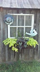 Pin By Mia On Repurposed Treasures Vintage Garden Decor Fence Art Rustic Fence