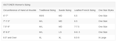 13 memorable isotoner size chart