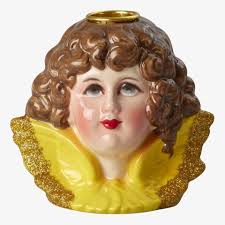 Ljushållare Ängel Gul